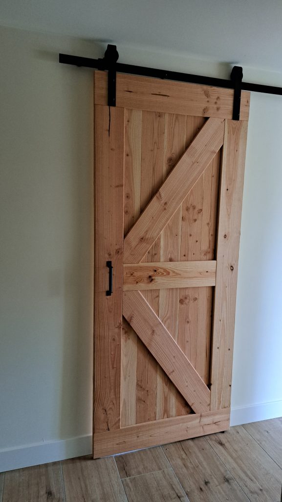 Speciale projecten - Houten schuifdeur - Achterzijde