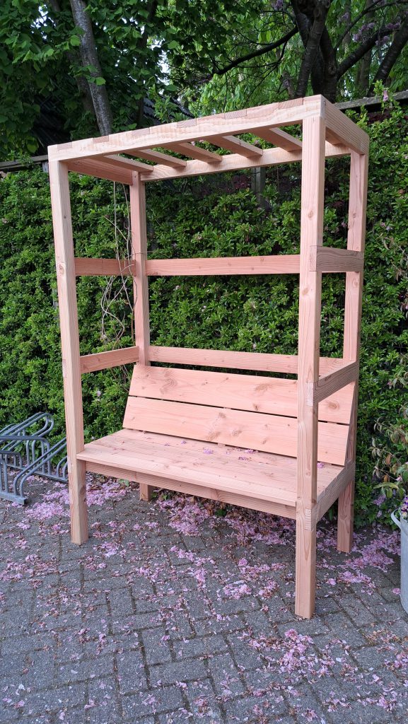 Meubilair - Zitbank onder druiven